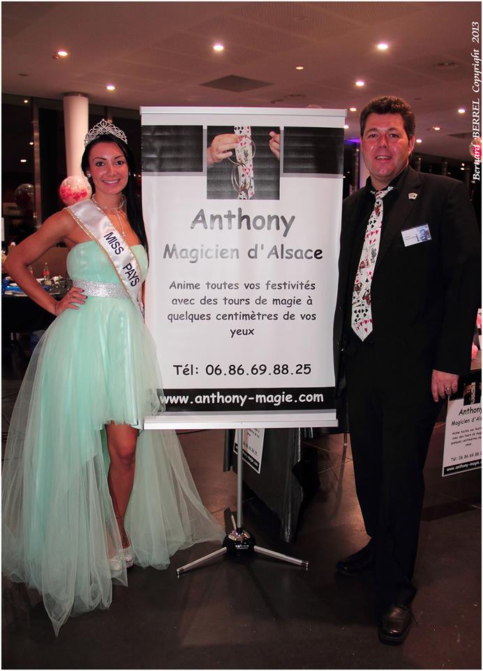Anthony et Miss Pays d'Alsace 2013