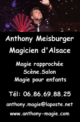 Anthony Magicien d'Alsace