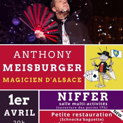 Anthony Meisburger Magicien d'Alsace