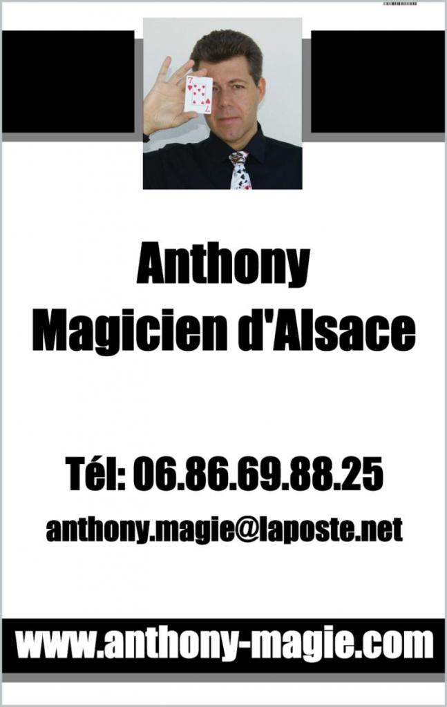 Anthony Magicien d'Alsace