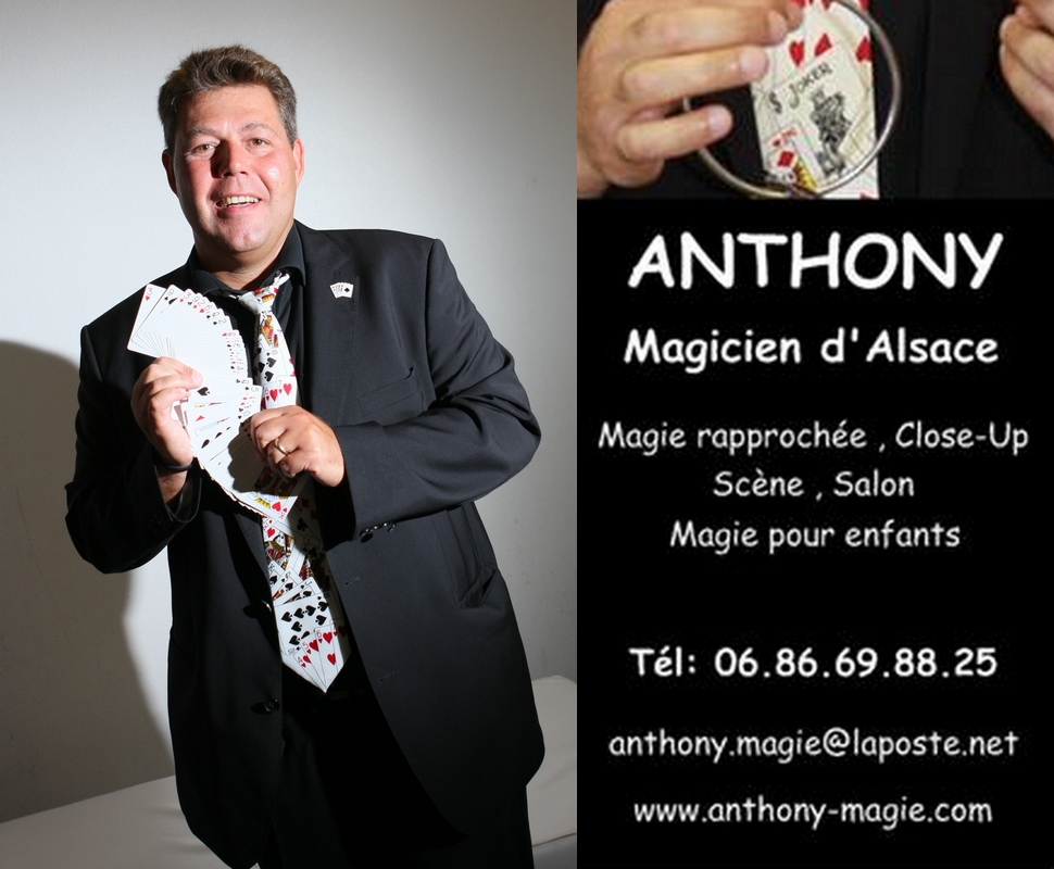 Anthony Magicien d'Alsace